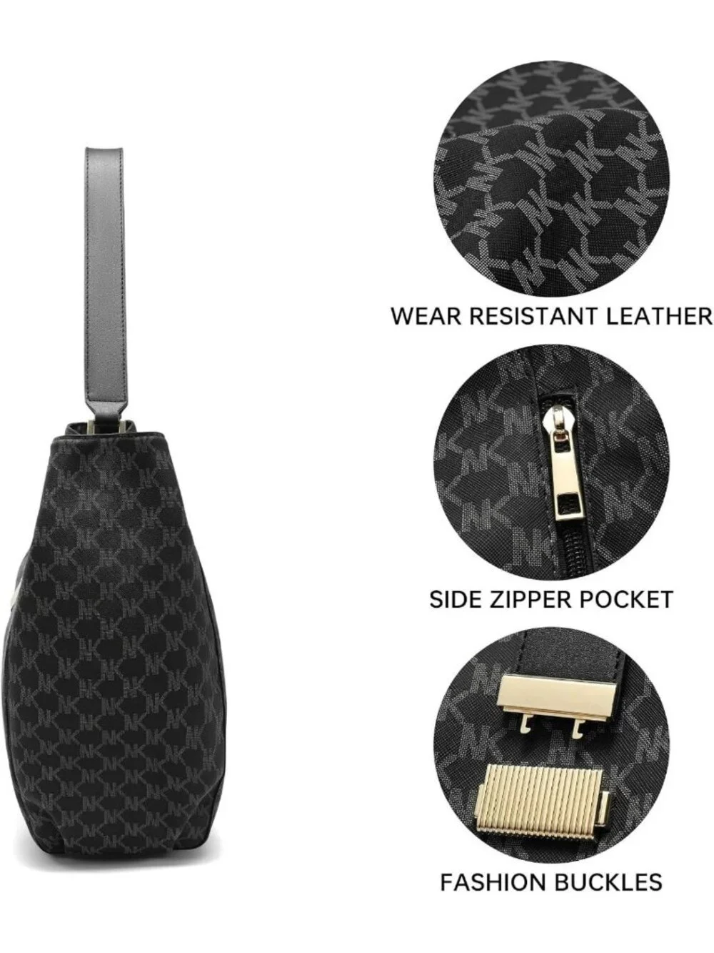 Stylish Large Hobo Tote Bag for Women | Versatile Shoulder Bag for Work & Travel